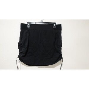 Columbia Anytime Casual Skort Womens Large Black Omni-Shield Gorpcore HIking